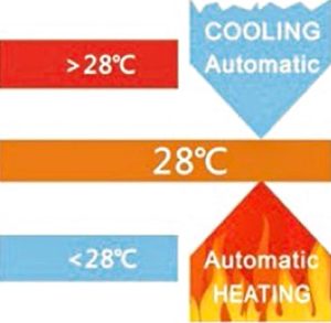 Auto Pool Heating / Cooling Switch