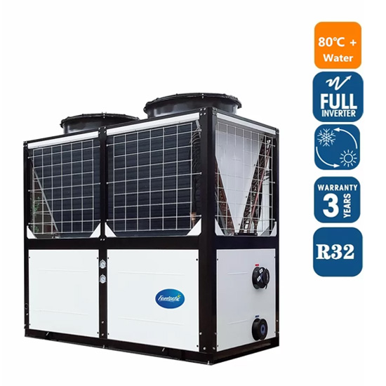 2-Stage Air to Water High Temperature Heat Pump