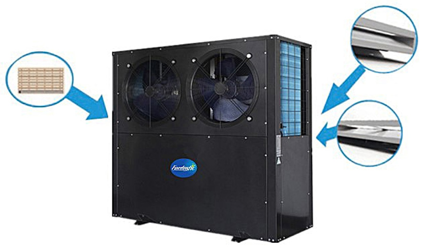 Special Design for Anti-freezing and Anti-frosting in the Bottom of the Air Exchanger