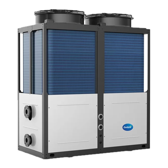 Commercial Air Source Heat Pump Water Heater / Chiller