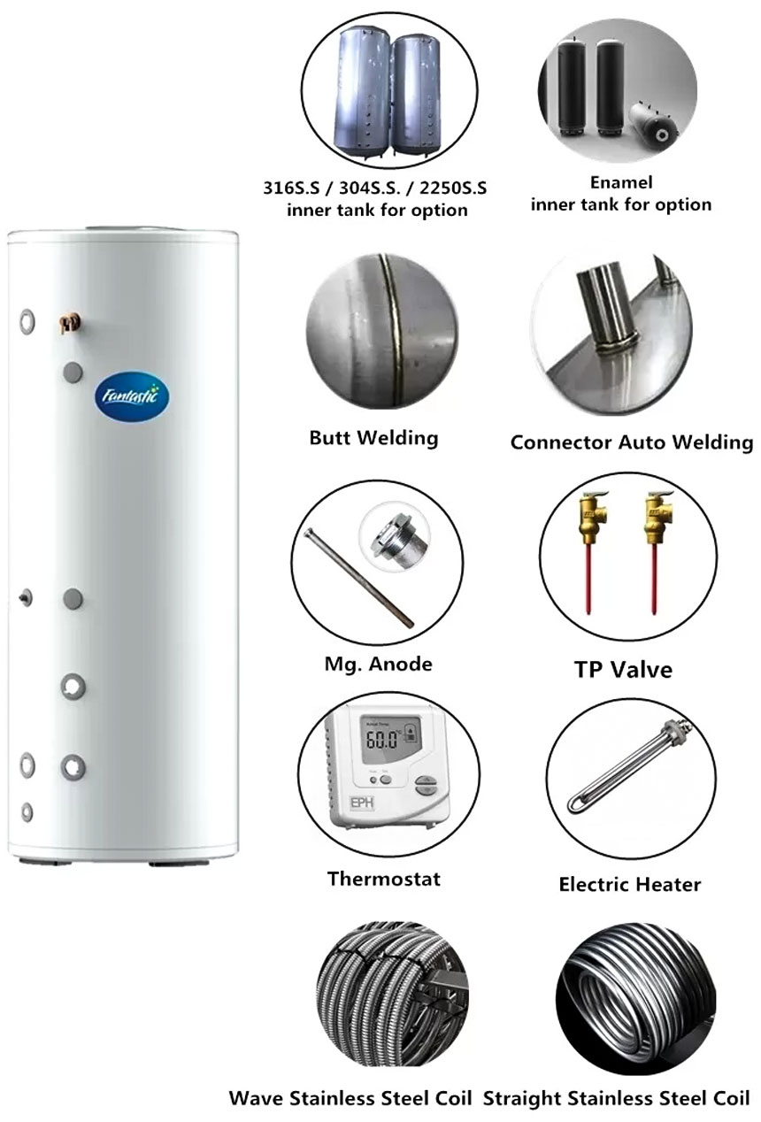 Pressure Water Tank Materials