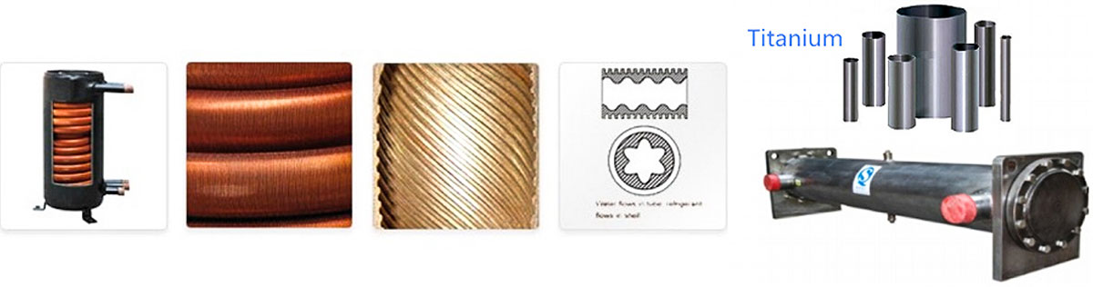 Using Titanium Or Copper Heat Exchanger for Option
